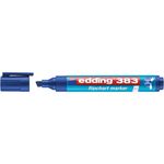 Edding pennarello per lavagna a fogli mobili 383 10 - 50 mm blu