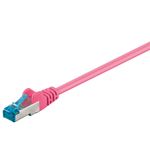 Goobay Wentronic goobay - Patch-Kabel - RJ-45 (M) zu RJ-45 (M) - 50 cm - SFTP, PiMF - CAT 6a - halogenfrei, geformt