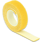 Delock Nastro in velcro su rotolo L 1 m x L 13 mm giallo