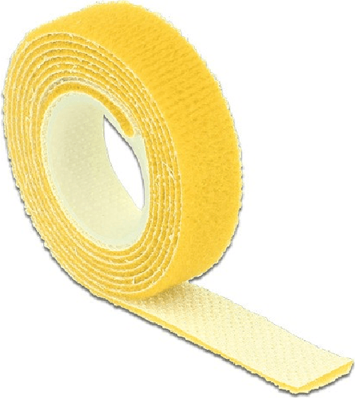 Delock-Nastro-in-velcro-su-rotolo-L-1-m-x-L-13-mm-giallo