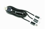 Cavo-di-ricarica-USB-CableXpert-3-in-1-nero-1-m---CC-USB2-AM31-1M