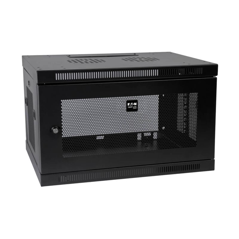 Tripp-Lite-SRW6U-rack-6U-Da-parete-Nero--Tripp-Lite-SmartRack-6U-Low-Profile-Switch-Depth-Wall-Mount-Rack-Enclosure-Cabi