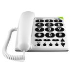 Doro-PhoneEasy-311c-Telefono-analogico-Bianco--DORO-PHONEEASY-311C---IN----Versione-Francese