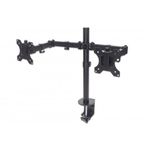 Manhattan 461528 supporto da tavolo per Tv a schermo piatto 813 cm 32 Nero Scrivania (TV & Monitor Mount Desk Full Motio