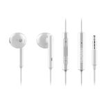 Huawei AM116 Auricolare Cablato In-ear Musica e Chiamate Argento, Bianco