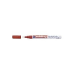 Edding 780 marcatore permanente Fibre tip Rosso 1 pz