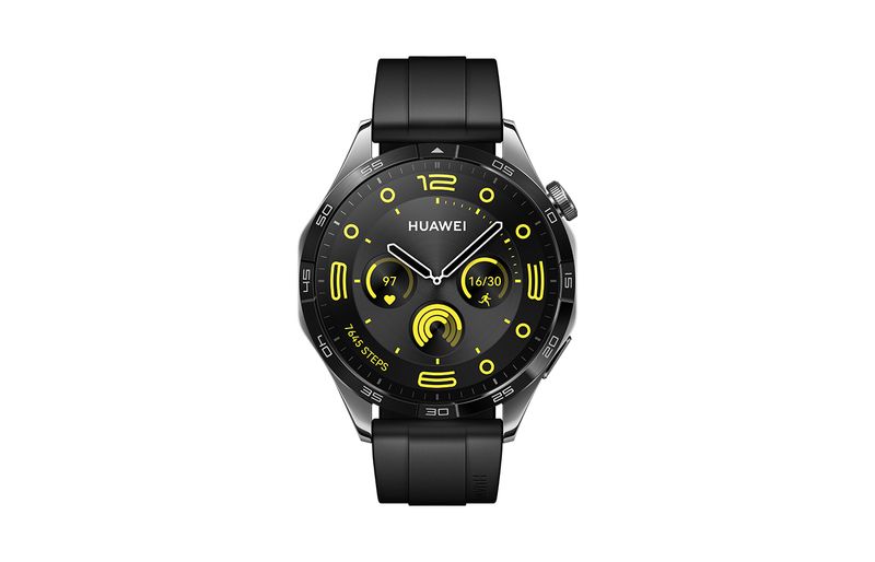 Huawei-WATCH-GT-4-363-cm--1.43---AMOLED-46-mm-Digitale-466-x-466-Pixel-Nero-Wi-Fi-GPS--satellitare-