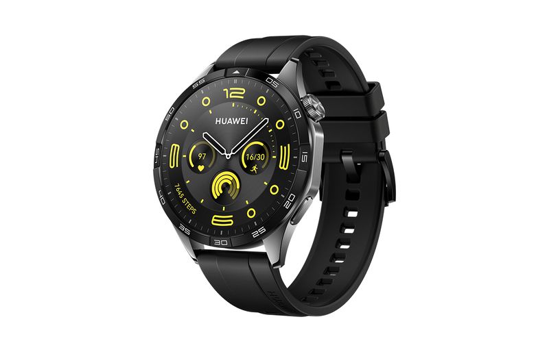 Huawei-WATCH-GT-4-363-cm--1.43---AMOLED-46-mm-Digitale-466-x-466-Pixel-Nero-Wi-Fi-GPS--satellitare-