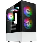Kolink-Observatory-MX-Mesh-ARGB-Midi-Tower-Case---Black-White