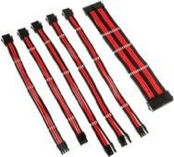Kolink-COREADEPT-EK-BRD-cavo-di-alimentazione-interno-035-m--Kolink-Core-Adept-Braided-Cable-Extension-Kit---Jet-Black-R