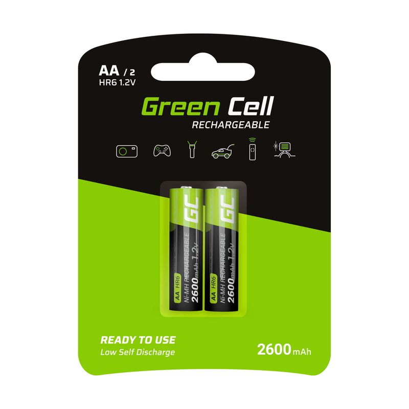 RECHARGE-BATTERIES-2XAA-HR6-2600MAH