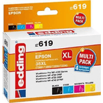 Edding cartucce per stampante edding EDD-619 nero ciano magenta giallo compatibili con EPSON 35XL / T3596XL set da 4