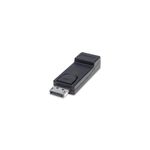 Manhattan 151993 adattatore per inversione del genere dei cavi DisplayPort HDMI Nero (DISPLAYPORT TO HDMI ADAPTER- - 108