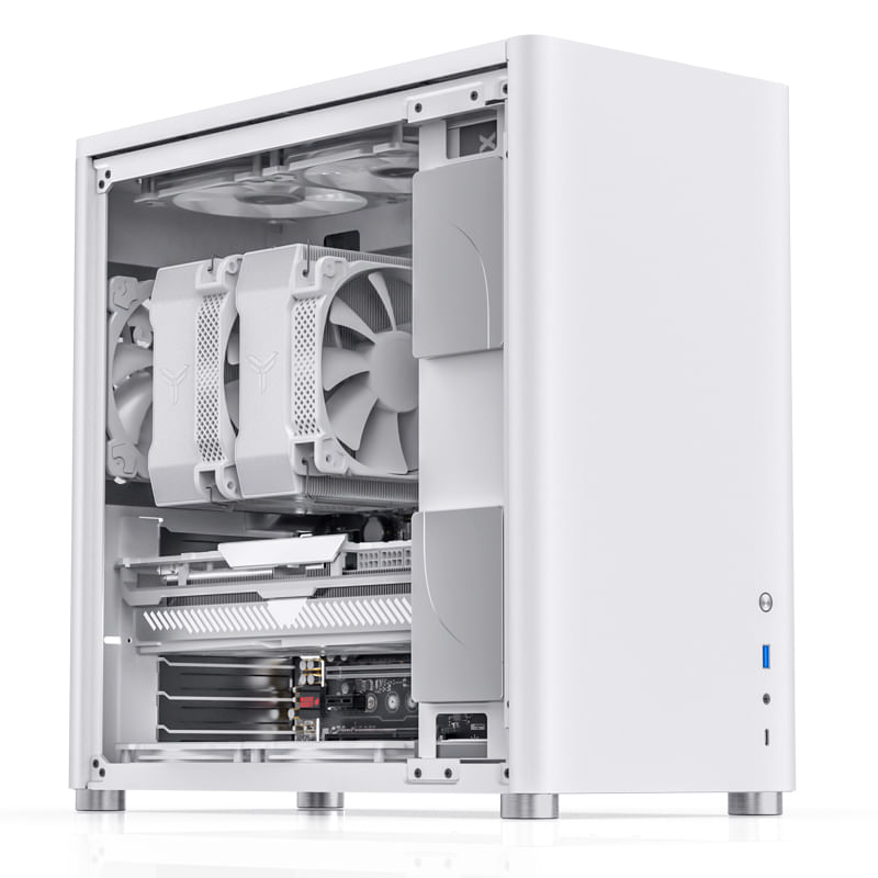 Jonsbo-D40-Midi-Tower-Bianco--Jonsbo-D40-ATX-PC-Case-White-