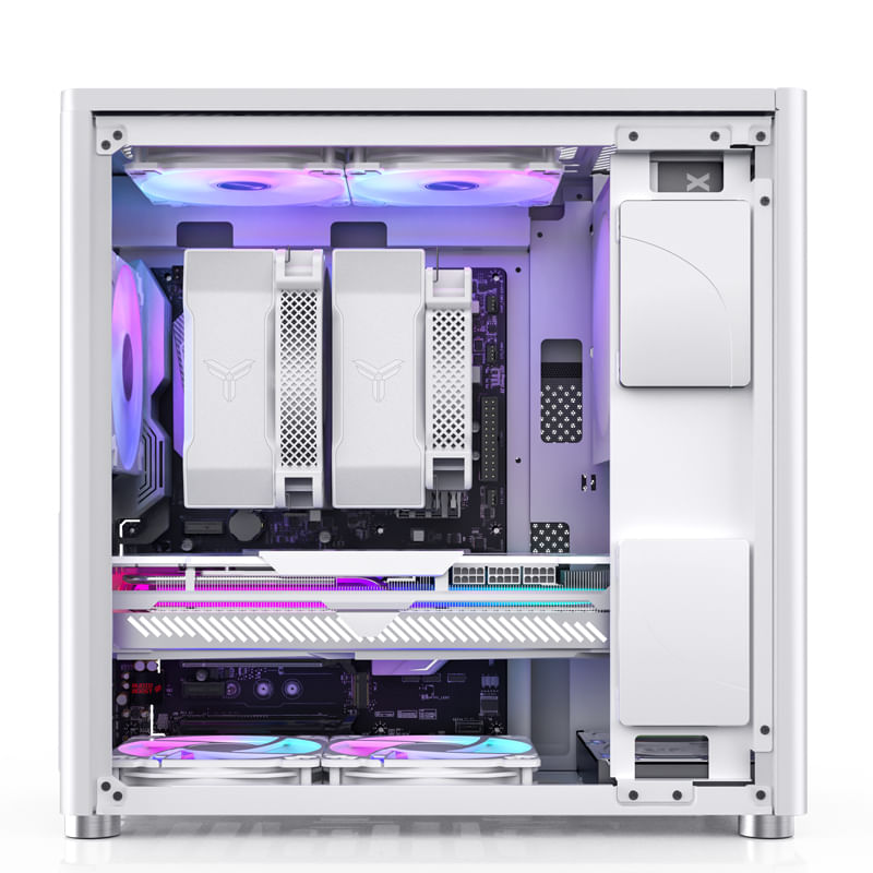 Jonsbo-D40-Midi-Tower-Bianco--Jonsbo-D40-ATX-PC-Case-White-