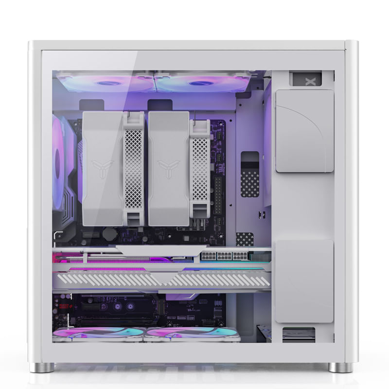 Jonsbo-D40-Midi-Tower-Bianco--Jonsbo-D40-ATX-PC-Case-White-