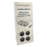 HUB-USB-3.0-LC-POWER-con-HDMI-PD-P.-Hub-USB-di-tipo-C-con-porta-USB-3.0-HDMI-PD