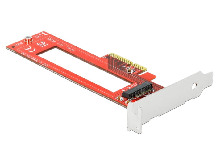 Delock-PCI-Express-x4-Card-to-1-x-M.3---NF1-Slot---Speicher-Controller---1-Sender-Kanal---NVMe-Low-Profile---PCIe-3.0-x4