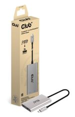 CLUB3D-CSV-1586-hub-di-interfaccia-Thunderbolt-3-40000-Mbit-s-Argento