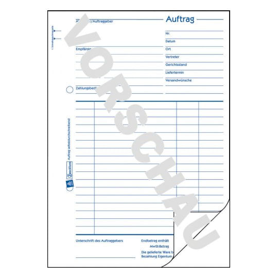 AVERY-Zweckform-modulo-ordine-libri-756-DIN-A5-2x-50-pagine