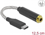 DeLOCK---Audio-Adapter---USB-C--M--bis-Symmetrisches-Stereo-44-mm--W----125-cm--66302-