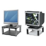 Fellowes-91717-supporto-da-tavolo-per-Tv-a-schermo-piatto-533-cm-21-Grafite-Platino--PREMIUM-MONITOR-RISER-PLATINUM-