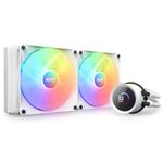 NZXT Kraken 280 RGB Processore Raffreddatore di liquidi tutto in uno 14 cm Bianco 1 pz (NZXT Kraken 280 White RGB Fans)