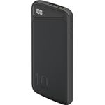 Goobay Power Bank Slimline 10.000 mAh - Potente 10.000 mAh con display di stato