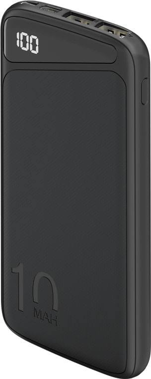 Goobay Power Bank Slimline 10.000 mAh - Potente 10.000 mAh con display di stato
