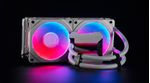 Phanteks-Glacier-One-240MPH-All-In-One-CPU-Water-Cooler-HALOS-D-RGB-White---240m