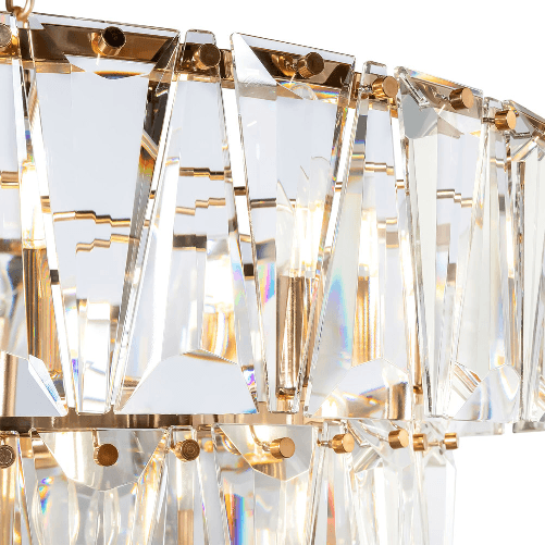 Lampadario-Contemporaneo-Puntes-Metallo-Oro-18-Luci