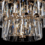 Lampadario-Contemporaneo-Puntes-Metallo-Oro-18-Luci