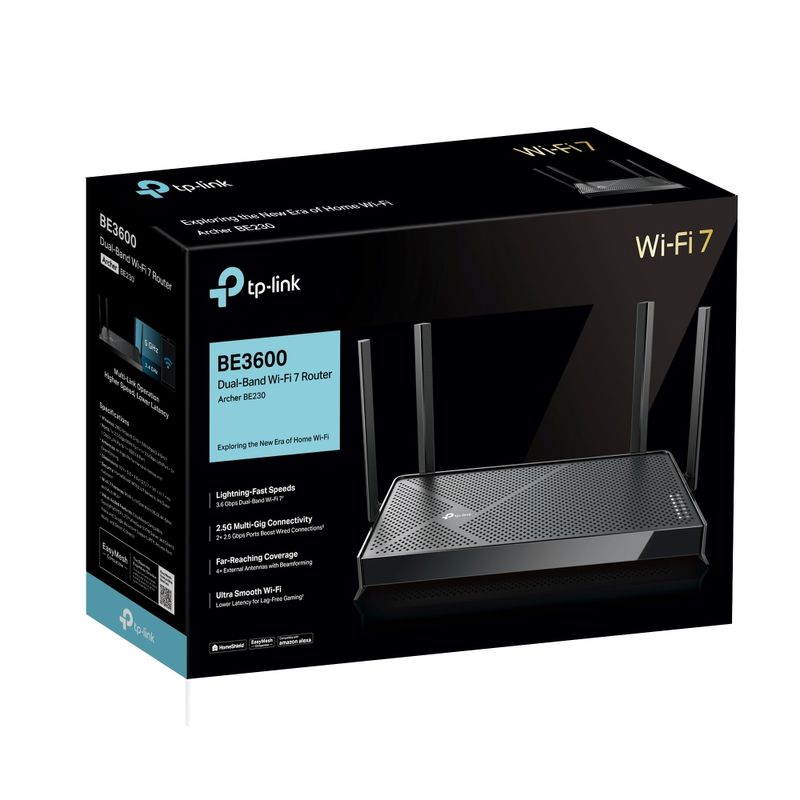 TP-Link-Archer-BE3600-router-wireless-2.5-Gigabit-Ethernet-Dual-band--2.4-GHz-5-GHz--Nero