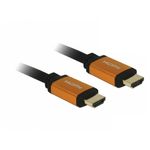 DeLOCK 85727 cavo HDMI 1 m HDMI tipo A (Standard) Nero, Oro