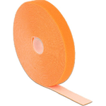 Delock Nastro in velcro su rotolo L 10 m x L 20 mm arancione