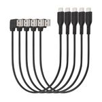 Kensington-Cavo-USB-C-per-ricarica-e-sincronizzazione-confezione-da-5--CHARGE-SYNC-USB-A-USB-C-CABLE-5PK-