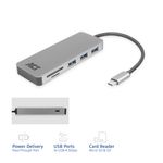 Hub-ACT-AC7050-USB-C-3.2-Gen1--USB-3.0--a-3-porte-con-adattatore-e-porta-pass-through-PD