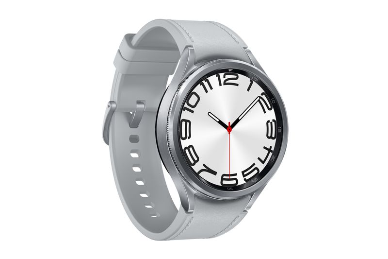 Samsung-Galaxy-Watch6-Classic-47-mm-Digitale-Touch-screen-Argento