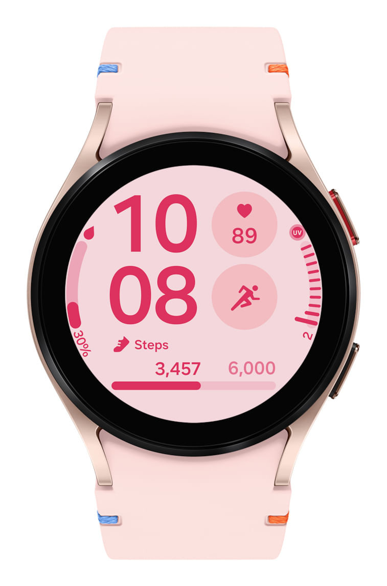 Samsung-Galaxy-Watch-FE-SM-R861-305-cm--1.2---AMOLED-40-mm-Digitale-396-x-396-Pixel-Touch-screen-Oro-rosa-Wi-Fi-GPS--sat