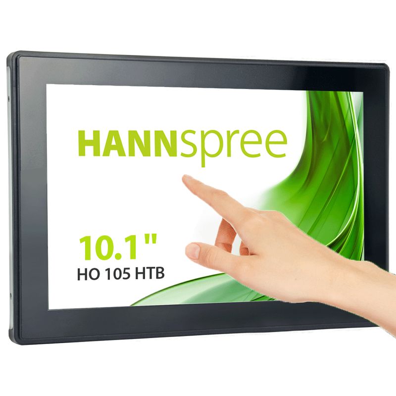 Hannspree-Open-Frame-HO-105-HTB-Pannello-piatto-per-segnaletica-digitale-256-cm-10.1-LCD-350-cd-m-HD-Nero-Touch-screen--