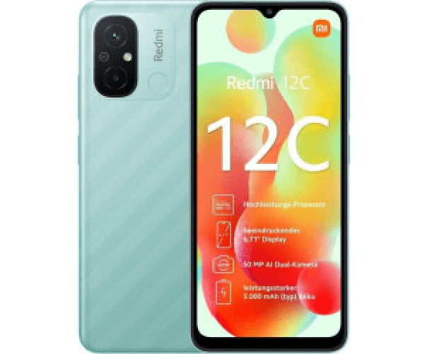 Xiaomi-Redmi-12C-17-cm--6.71---Doppia-SIM-Android-12-4G-Micro-USB-3-GB-32-GB-5000-mAh-Grigio