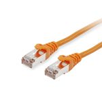 Equip 606601 cavo di rete Arancione 025 m Cat6a S/FTP S-STP (Equip 606601 Cat.6A S/FTP Patch Cable 0.25m Orange. 2Years