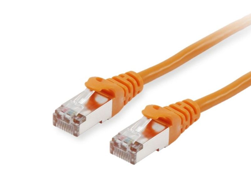 Equip-606601-cavo-di-rete-Arancione-025-m-Cat6a-S-FTP-S-STP--Equip-606601-Cat.6A-S-FTP-Patch-Cable-0.25m-Orange.-2Years-