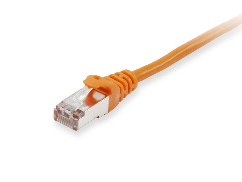 Equip-606601-cavo-di-rete-Arancione-025-m-Cat6a-S-FTP-S-STP--Equip-606601-Cat.6A-S-FTP-Patch-Cable-0.25m-Orange.-2Years-