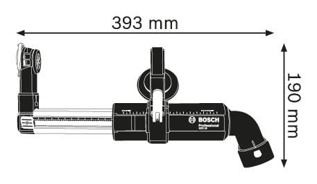 Bosch-GDE-16-Plus-Professional-Sistema-di-estrazione-della-polvere