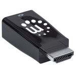 Manhattan-151542-adattatore-per-inversione-del-genere-dei-cavi-HDMI-VGA-3.5mm-Nero