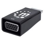 Manhattan-151542-adattatore-per-inversione-del-genere-dei-cavi-HDMI-VGA-3.5mm-Nero