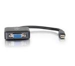 C2G-20cm-Mini-DisplayPort-M---VGA-F-02-m-VGA--D-Sub--Nero