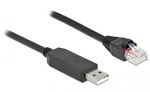 Delock---Adattatore-seriale---Da-USB--M--a-RJ-45--M----50-cm---USB---USB2.0---EIA-232---Nero--64159-