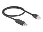 Delock---Adattatore-seriale---Da-USB--M--a-RJ-45--M----50-cm---USB---USB2.0---EIA-232---Nero--64159-